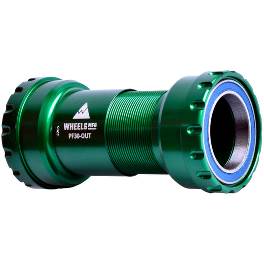 Wheels Mfg PF30 to Outboard BB 30mm Base Model Green  
