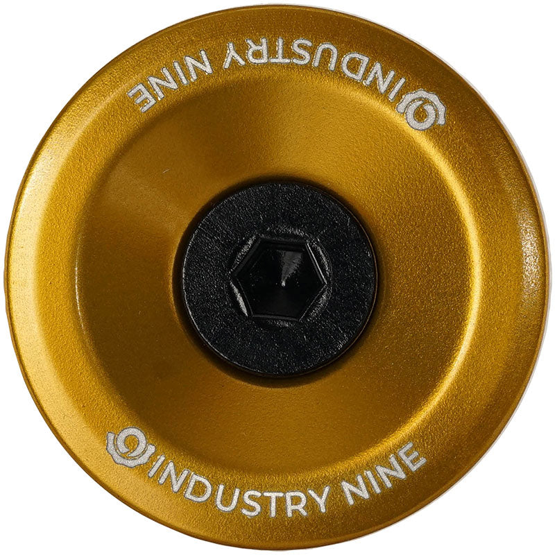 Load image into Gallery viewer, Industry Nine Ultra Light Aluminum Top Cap Gold
