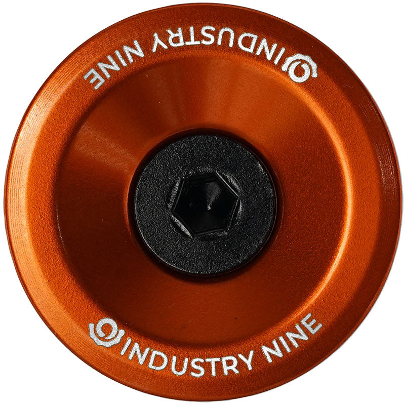 Load image into Gallery viewer, Industry Nine Ultra Light Aluminum Top Cap Orange
