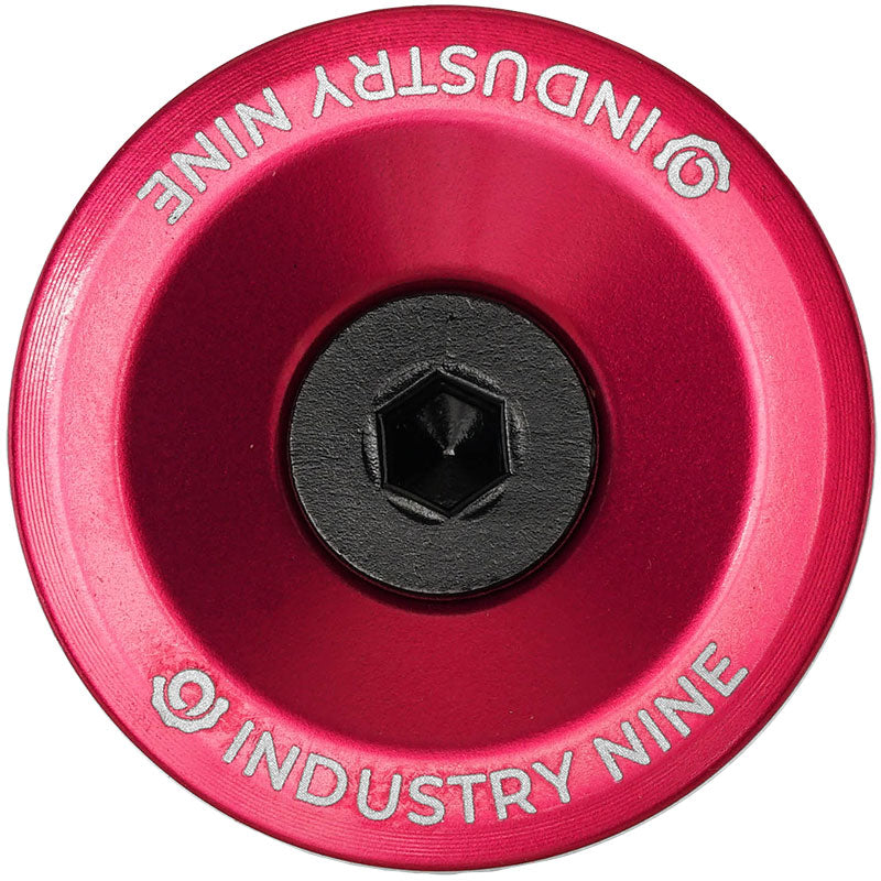 Load image into Gallery viewer, Industry Nine Ultra Light Aluminum Top Cap Pink
