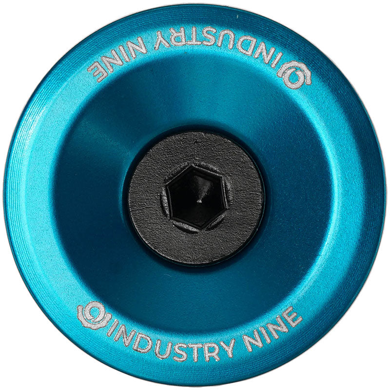 Load image into Gallery viewer, Industry Nine Ultra Light Aluminum Top Cap Turquoise
