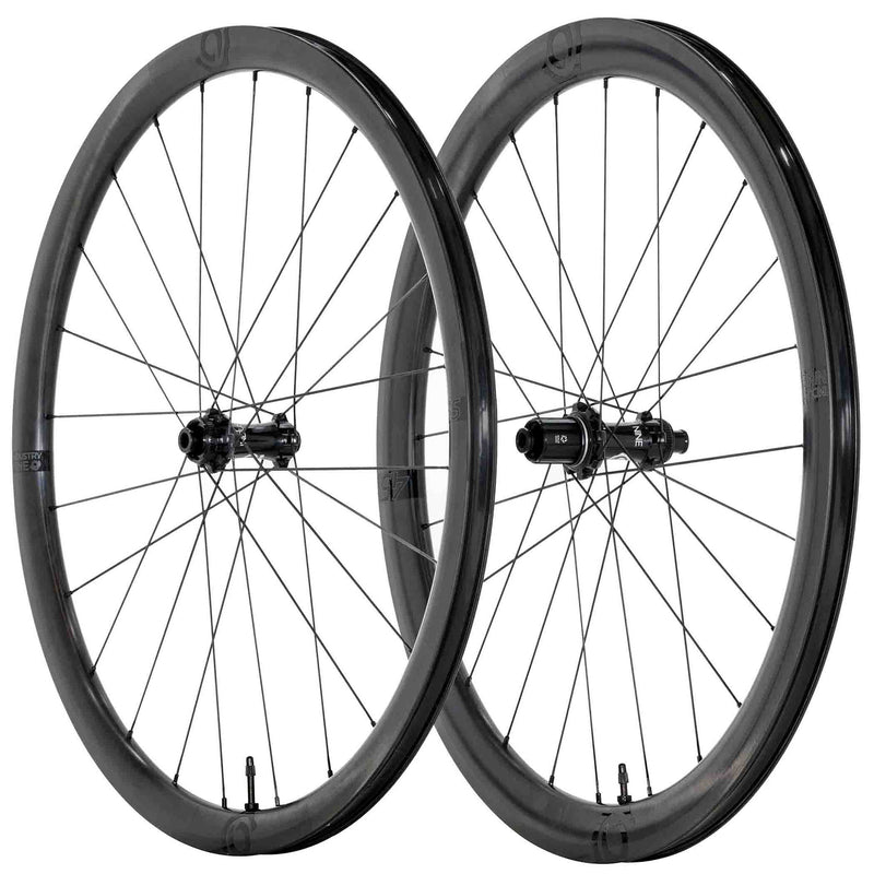 Load image into Gallery viewer, Industry Nine Solix SL 35/45 Wheelset 700c 12x100/142 TA HG11R
