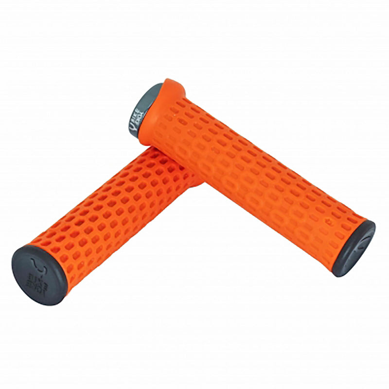 Load image into Gallery viewer, Bike Yoke Grippy Lock-On-Grip 31mm Orange
