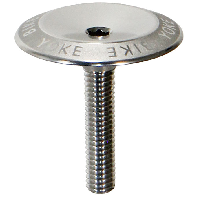 Load image into Gallery viewer, Bike Yoke Topper Top Cap - Silver

