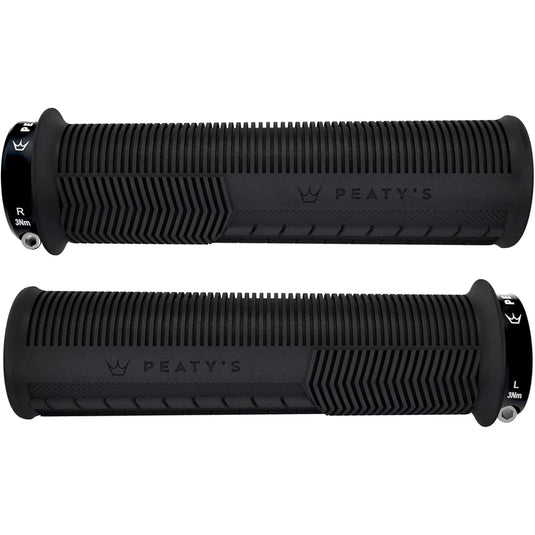 Peaty's Mushroom Thick Lock-On Grips Pair Black