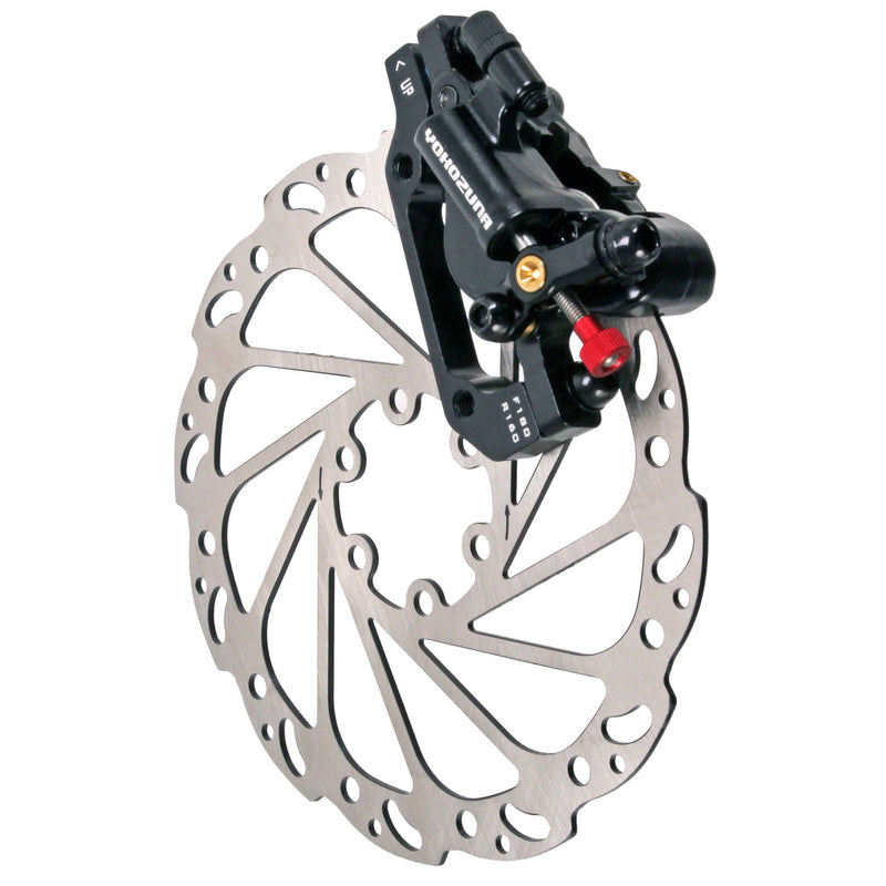 Load image into Gallery viewer, Yokozuna Road Motoko Front Disc Brake 74mm/160mm - Black
