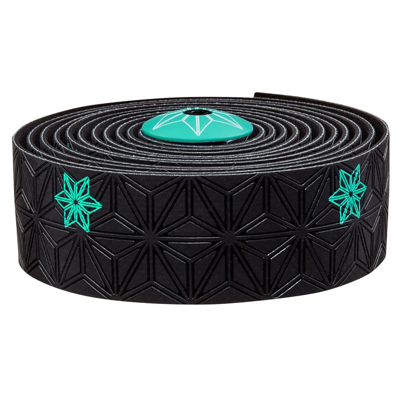 Load image into Gallery viewer, Supacaz Super Sticky Kush Bar Tape Galaxy Blk w/Celeste
