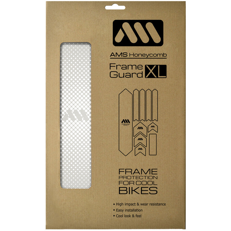 Load image into Gallery viewer, All Mountain Style Extra Honeycomb Frame Guard Drops/White  
