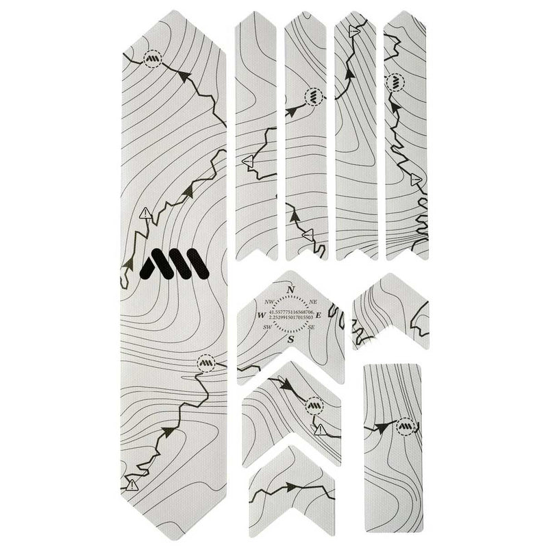 Load image into Gallery viewer, All Mountain Style Extra Honeycomb Frame Guard Tracks Black
