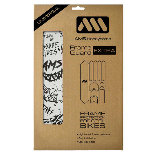 All Mountain Style Extra Honeycomb Frame Guard Hell Gang Black  