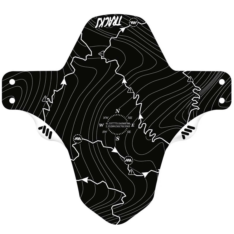 Load image into Gallery viewer, All Mountain Style Mud Guard Tracks White
