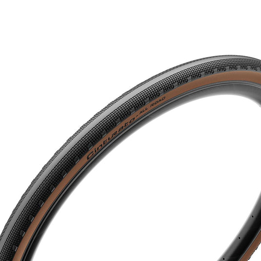 Pirelli Cinturato All Road Tire - 700 x 35 Tubeless Folding Classic Tan TechWALL+ Pro Gravel
