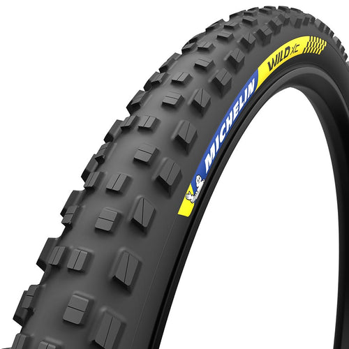 Michelin Wild XC Racing Mountain Tire 29x2.25 Folding Tubeless Ready GUM-X Cross Shield2 2x150TPI Black