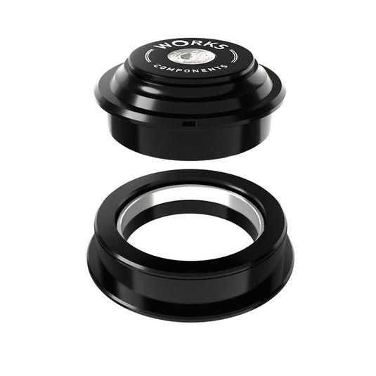 Works Components 1.0 ZS44-ZS56 Angleset Headset : ZS44/28.6 | ZS56/40 ZeroStack Complete Black Set 1 85-98mm