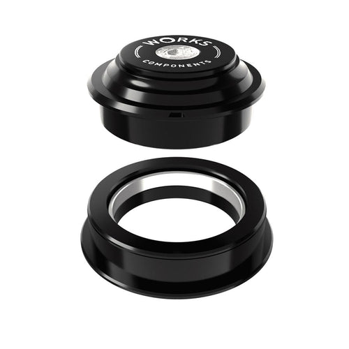 Works Components 1.0 ZS44-ZS56 Angleset Headset : ZS44/28.6 | ZS56/40 ZeroStack Complete Black Set 2 99-112mm-