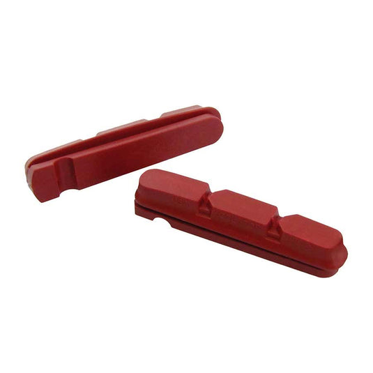 Kool Stop Road 1003R Carbon Red Replacement Insert Pads
