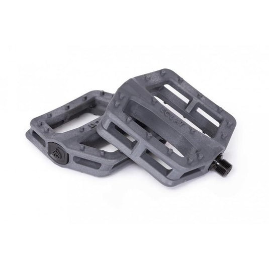 Eclat Centric Platform Pedals Body: Nylon Spindle: Cr-Mo 9/16 Grey Pair