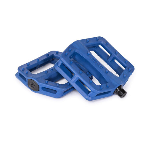 Eclat Centric Platform Pedals Body: Nylon Spindle: Cr-Mo 9/16 Blue Pair