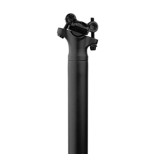 EVO Crest Pro Seatpost 28.6mm 400mm Offset: 0mm Black