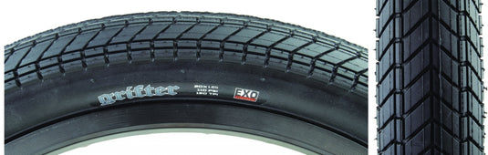 Maxxis Grifter Tire - 20 x 1.85 Clincher Folding Black Dual EXO