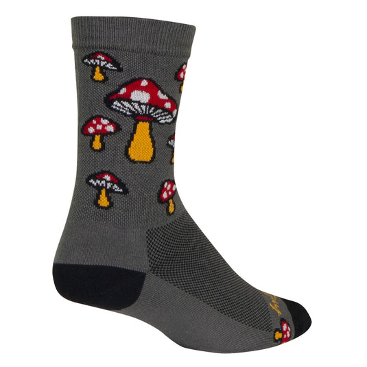 Sockguy Ask Alice Socks 5-9 Grey