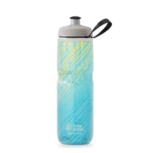 Polar Bottle Sport Insulated Bottle Seaside Blue/Yellow - 24oz