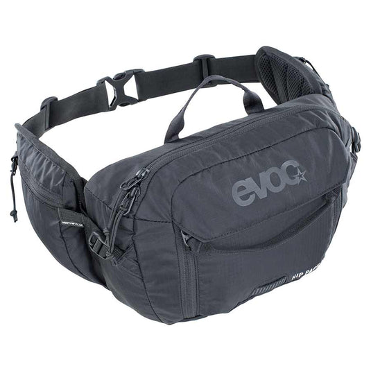 EVOC Hip Pack 3L + 1.5L Bladder Hydration Bag Volume: 3L Bladder: Included (1.5L) Black