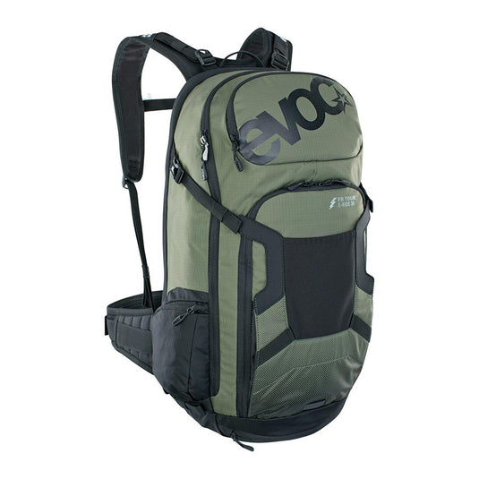 EVOC FR Tour E-Ride 30 Protector backpack 30L Dark Olive/Black ML