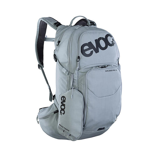 EVOC Explorer Pro 30 Hydration Bag Volume: 30L Bladder: Not included Silver