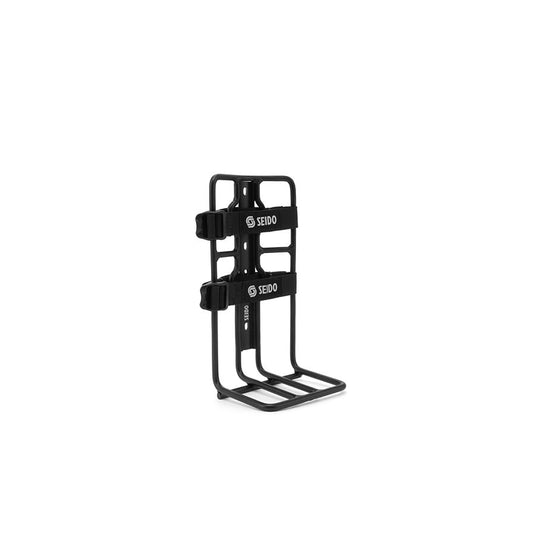 Seido Cargo Cage Large Front Rack Black