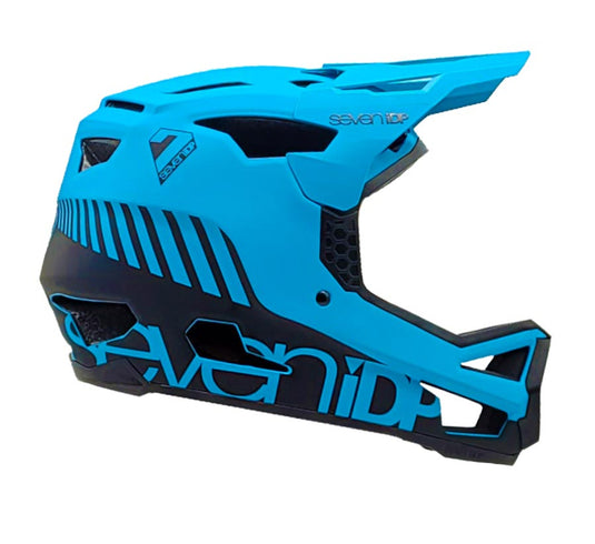 7iDP Project 23 Fiber Glass Full Face Helmet Blue/Black S 55 - 56cm