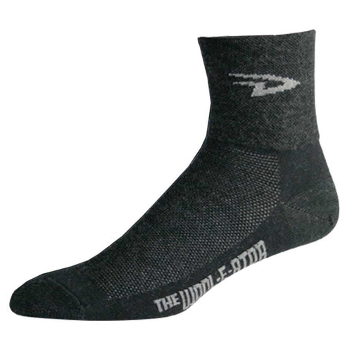 DeFeet Wooleator 3 Socks Charcoal XL Pair