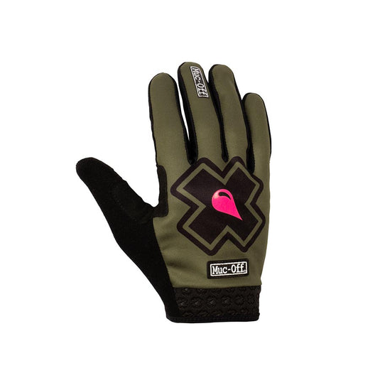 Muc-Off MTB Ride Gloves Full Finger Gloves Green XS Pair