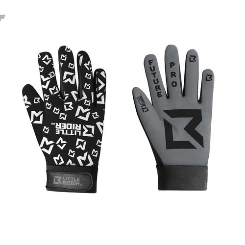 PWR Bikes Future Pro Full Finger Gloves Black S Pair
