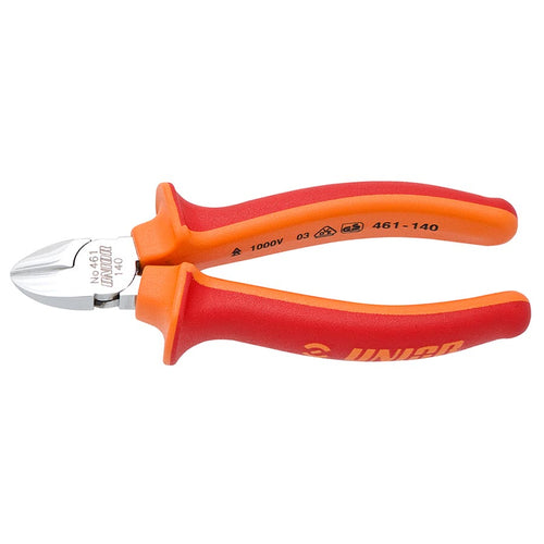 Unior Diagonal Cutting Nippers Pliers Red/Orange