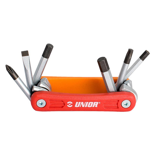 Unior EURO6 Multi-Tools Number of Tools: 6 Red/Orange