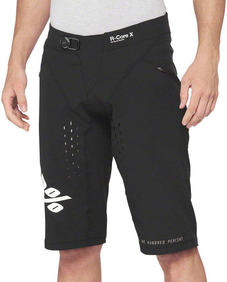 Load image into Gallery viewer, 100% R-Core X Shorts - Black Mens Size 34
