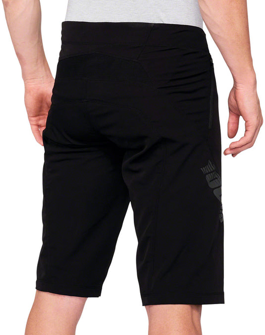 100% Airmatic Shorts - Black Mens Size 34