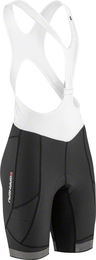 Garneau CB Neo Power RTR Bib Shorts - Black/White X-Large Womens