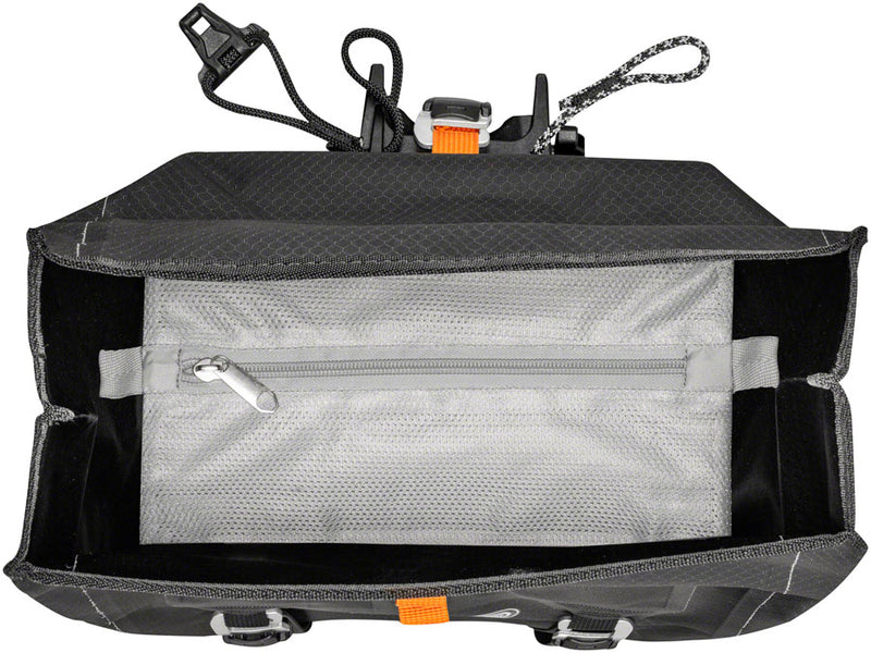 Load image into Gallery viewer, Ortlieb Quick Release Handlebar Pack Inner Organizer Pocket Gray
