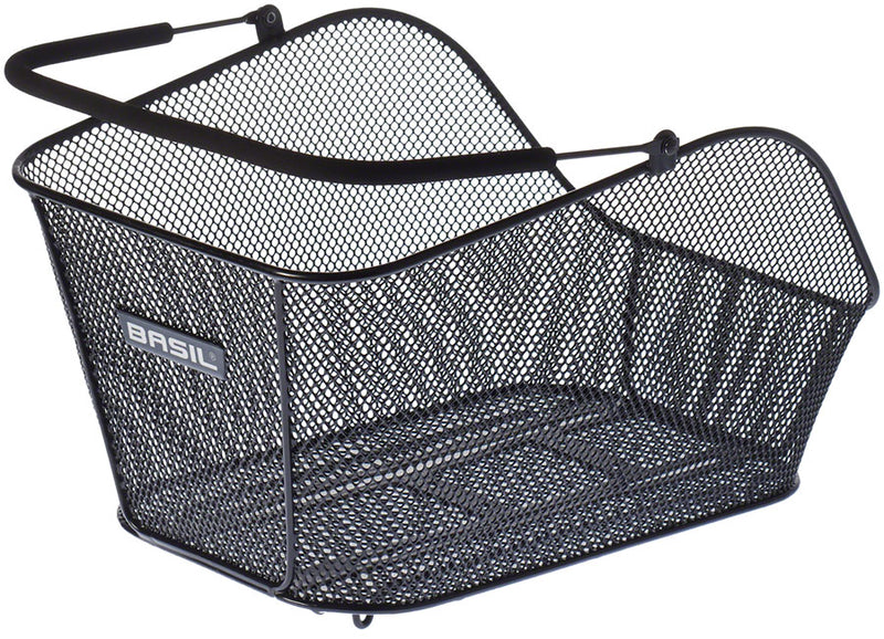 Load image into Gallery viewer, Basil Icon Basket - Multi-System Mount Steel 23L Black
