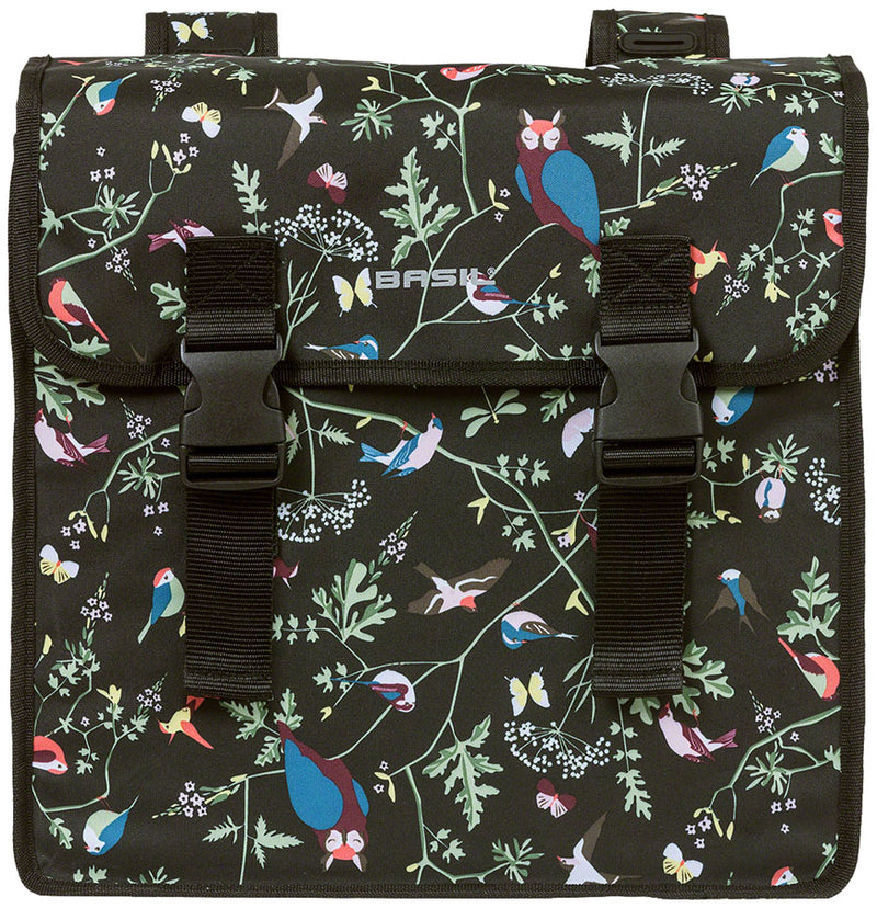 Load image into Gallery viewer, Basil Wanderlust Double  Pannier - 35L Charcoal
