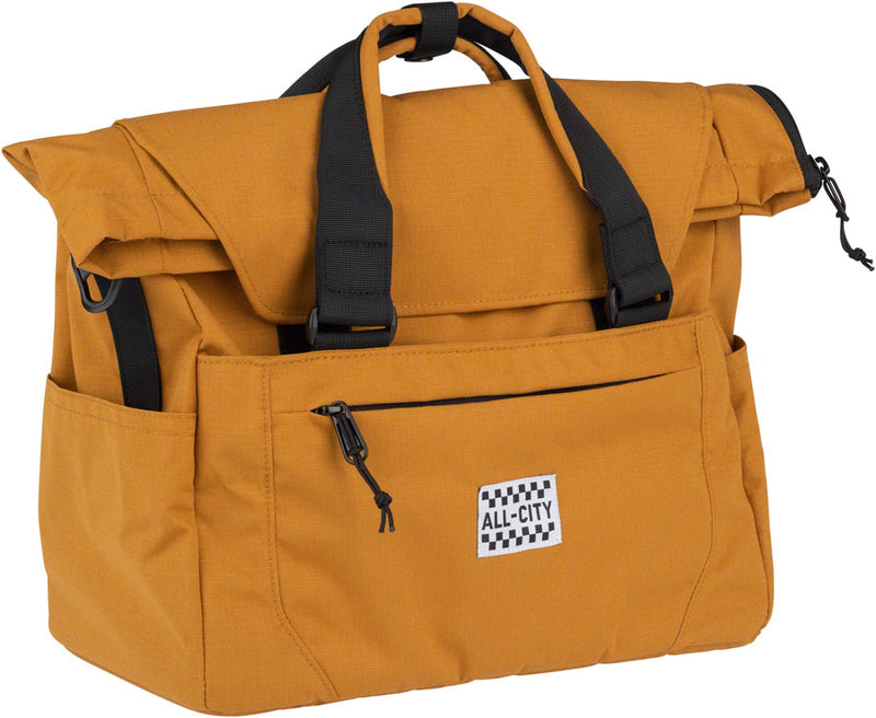 Load image into Gallery viewer, All-City Beatbox Front Rack Bag - Brown
