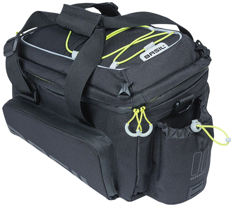 Load image into Gallery viewer, Basil Miles XL Pro Trunk Bag - 9-36L MIK Mount Black/Lime
