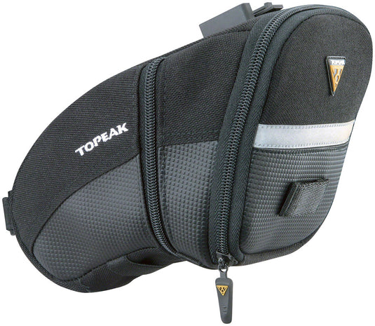 Topeak Aero Wedge Seat Bag - QuickClick Large Black