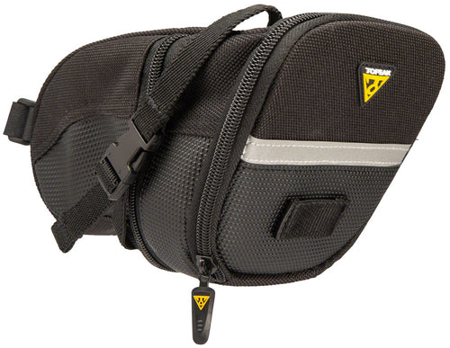 Topeak Aero Wedge Seat Bag - Strap-on Large Black