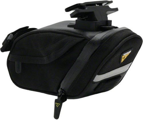 Topeak Aero Wedge DX Seat Bag - QuickClick Medium Black