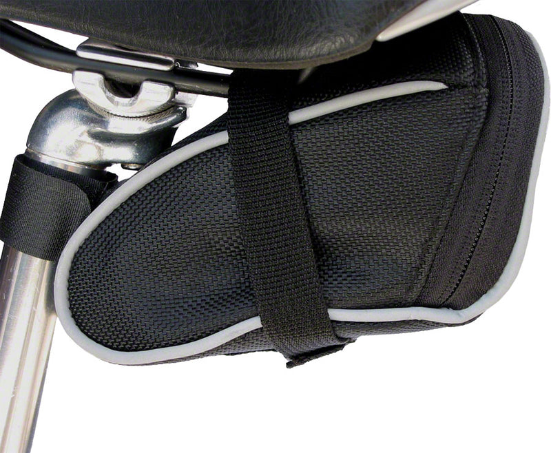 Load image into Gallery viewer, Banjo Brothers Seat Bag Deluxe: SM Black
