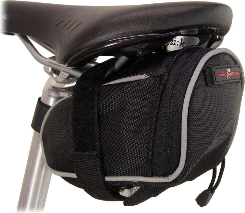 Load image into Gallery viewer, Banjo Brothers Seat Bag Deluxe: MD Black
