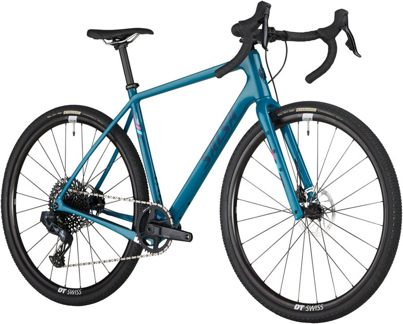 Load image into Gallery viewer, Salsa Warbird C GX Eagle AXS Bike - 700c Carbon Blue 56cm
